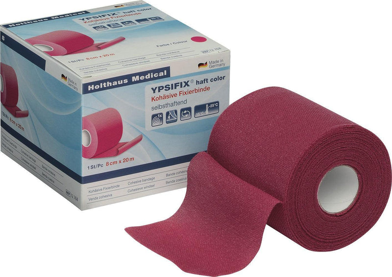 YPSIFIX® haft color Fixierbinde blau, gelb, grün, pink, 12761 - Notemed Medizintechnik 