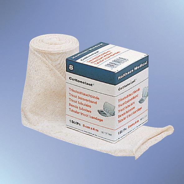 Cottonelast® Trikotschlauchbinde, einzeln in Faltschachteln, 6 cm x 4 m, 8 cm x 4 m, 10 cm x 4 m, 12 cm x 4 m, 15 cm x 4 m, 20 cm x 4 m - Notemed Medizintechnik 