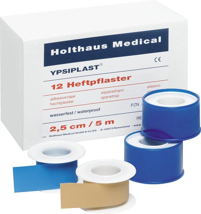 YPSIPLAST® Heftpflaster, Heftpflaster Spule wasserfest, 2,5 cm x 5 m, 40022 - Notemed Medizintechnik 