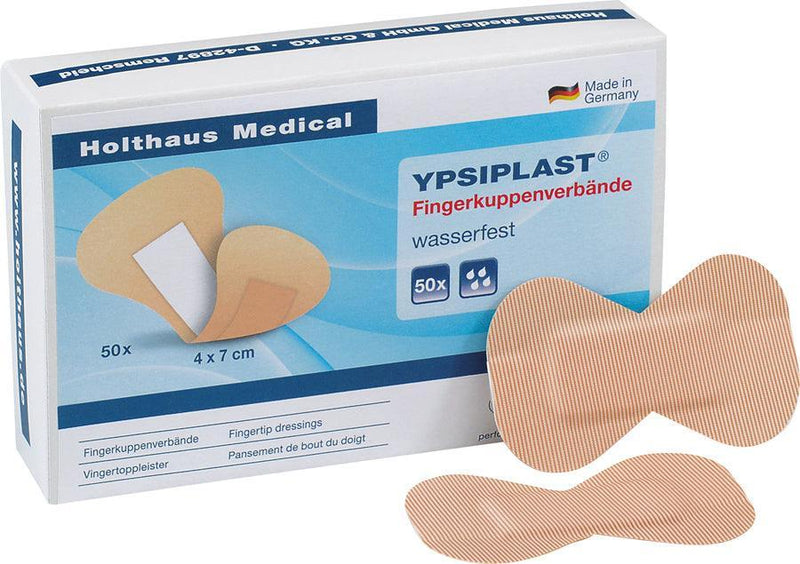 YPSIPLAST® Fingerkuppenverband, wasserabweisend, elastisch, wasserfest, 4 x 7 cm, 40560, 40562 - Notemed Medizintechnik 