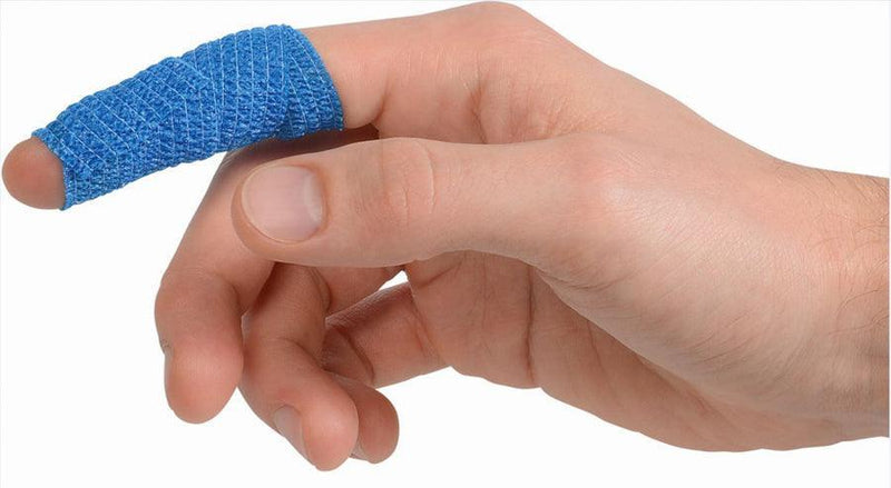 YPSITECT Heftpflaster blau, Heftpflaster zur Fixierung von Wundauflagen, 2 Stück, 3cm x 5m, 40613 - Notemed Medizintechnik 