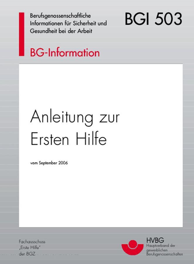 Anleitung Erste Hilfe, DIN A4, 50241 - Notemed Medizintechnik 