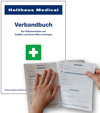 Begleitzettelblock, Verbandbuch, 50249, 50246 Holthaus
