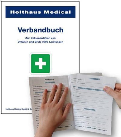 Begleitzettelblock, Verbandbuch, 50249, 50246 - Notemed Medizintechnik 