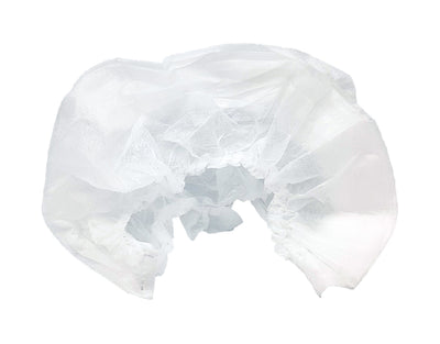 Einweg-Kopfschutzhauben, Schutzhauben in Barettform mit Gummizug aus Vlies, Packung á 200 Stück, 50710 Holthaus