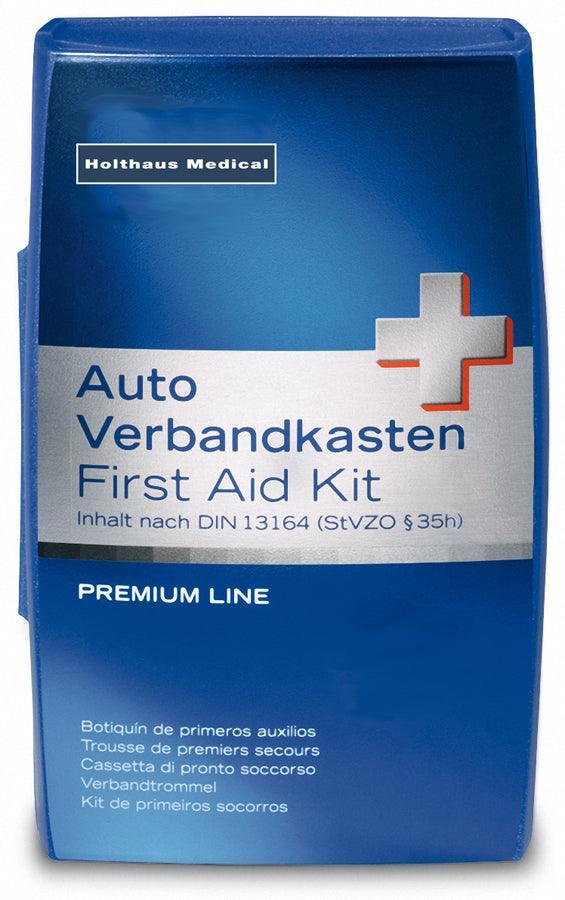 Premium Verbandkasten blau Inhalt nach DIN 13164, 62366 - Notemed Medizintechnik 