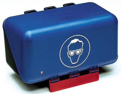 Aufbewahrungsbox Schutzbrille blau, 23x12x12cm, 71050 - Notemed Medizintechnik 