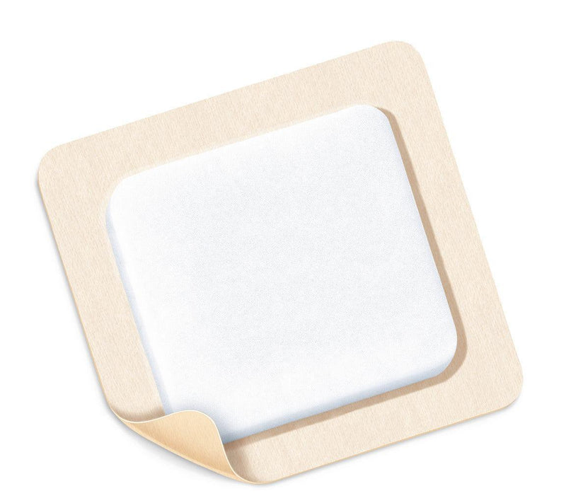 PermaFoam classic Border Schaumverband 10 x 10 cm, 10 x 15 cm, 15 x 15 cm, 30 x 10 cm, 18 x 18 cm, In verschiedenen Größen für einen bedarfsgerechten Einsatz, 882006, 882007, 882008, 882011, 882012 - Notemed Medizintechnik 