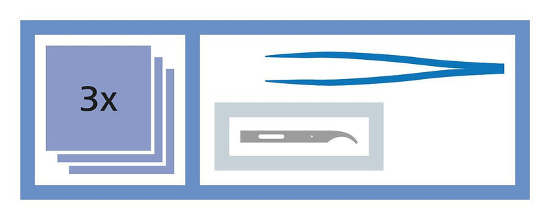 Peha Fadenzieh-Set, Einmal-Sets für das Fadenziehen Sterile Einmal-Sets zum Entfernen von Wundfäden, 479995 - Notemed Medizintechnik 