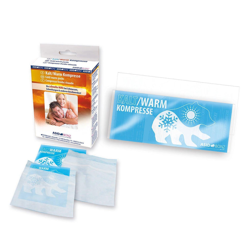 Kalt/Warm-Kompresse 13x14cm, 12x29cm,18x28cm,blau, mit Vlieshülle im Feinkarton, 751301-F, 
752901-F, 
752801-F