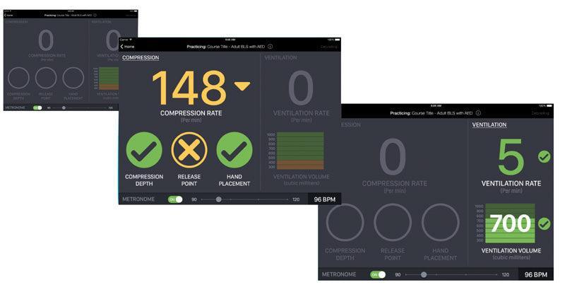 CPR Metrix Kontrollbox und iPad für CRISIS und CPARLENE Übungspuppen, R10152 - Notemed Medizintechnik 