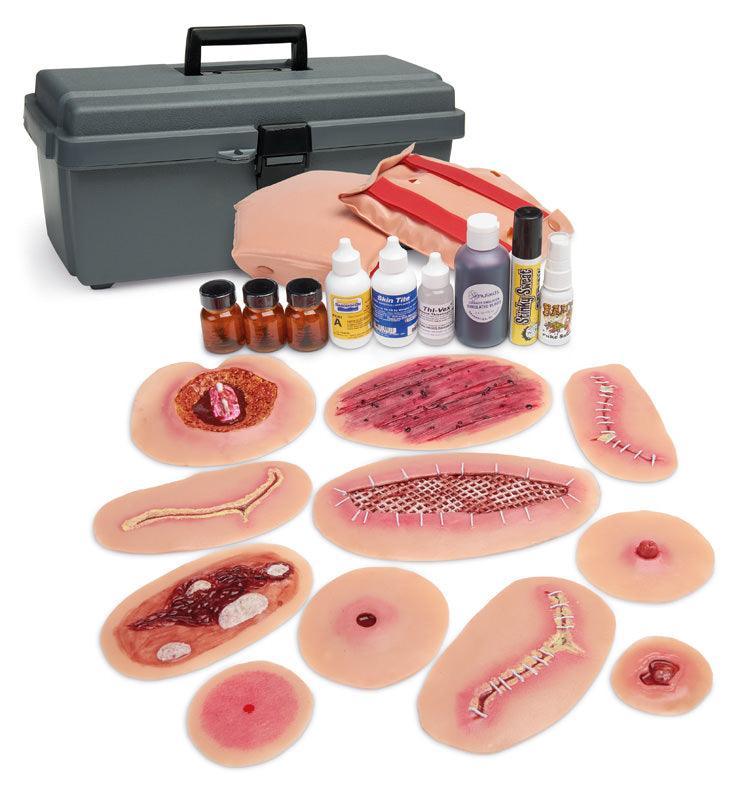 Krankenpflege-Moulagen-Kit, R11013 - Notemed Medizintechnik 
