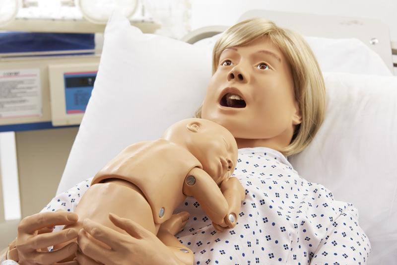 „Lucy“ Mutter und Neugeborenen Geburtssimulator, Komplett, R13200 - Notemed Medizintechnik 