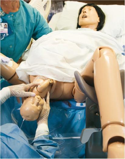 „Lucy“ Mutter und Neugeborenen Geburtssimulator, Komplett, R13200 - Notemed Medizintechnik 