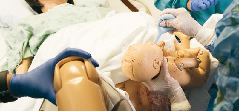 „Lucy“ Mutter und Neugeborenen Geburtssimulator, Komplett, R13200 - Notemed Medizintechnik 