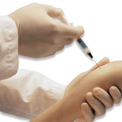 Trainingsarm mit Hand für intervenöse, intramuskuläre und subkutane Injektion für R17720, R17720-1 - Notemed Medizintechnik 