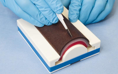 Spannsockel für mittelgroße (10x14,5 cm) Nahtpads, SRE0310 - Notemed Medizintechnik 
