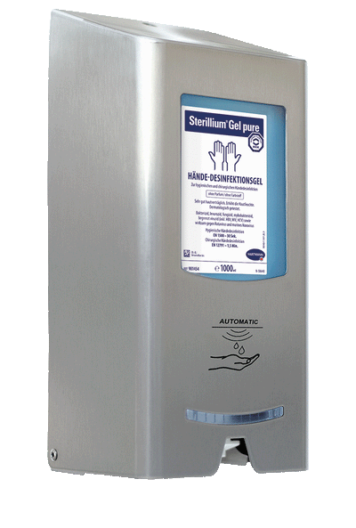 CleanSafe extra touchless Spender, CleanSafe extra touchless - Berührungsloser Edelstahl-Dosierspender, 981446 - Notemed Medizintechnik 