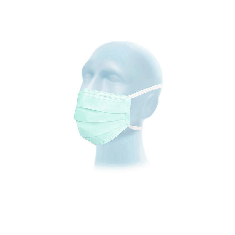 Suavel® Comfort Plus, Mundschutz, OP-Maske zum Binden, blau, OP-Maske nach EN 14683, Typ II, 80-410M - Notemed Medizintechnik 