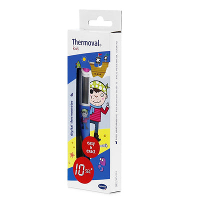 Thermoval kids Digitales Fieberthermometer, das digitale Fieberthermometer mit extrem kurzer Messzeit, 925041 Hartmann
