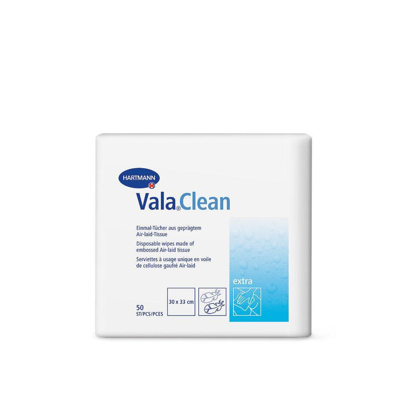 ValaClean extra Einmal-Tücher, alternative zu textilen Waschhandschuhen, 30 x 33 cm, 992234 - Notemed Medizintechnik 