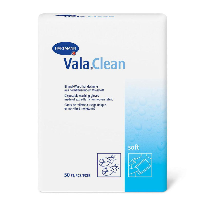 ValaClean soft Einmal-Waschhandschuh, alternative zu textilen Waschhandschuhen, 23 x 15,5 cm, 992242, 992269 - Notemed Medizintechnik 