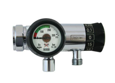 Ambu Einstufiger Druckminderer, Anschluss, Demandventils, Inhaltsmanometer, regulierbar, Flow 0-15l/min., Schlauchtüllenabgang 6,0 mm, 278 002 011 - Notemed Medizintechnik 