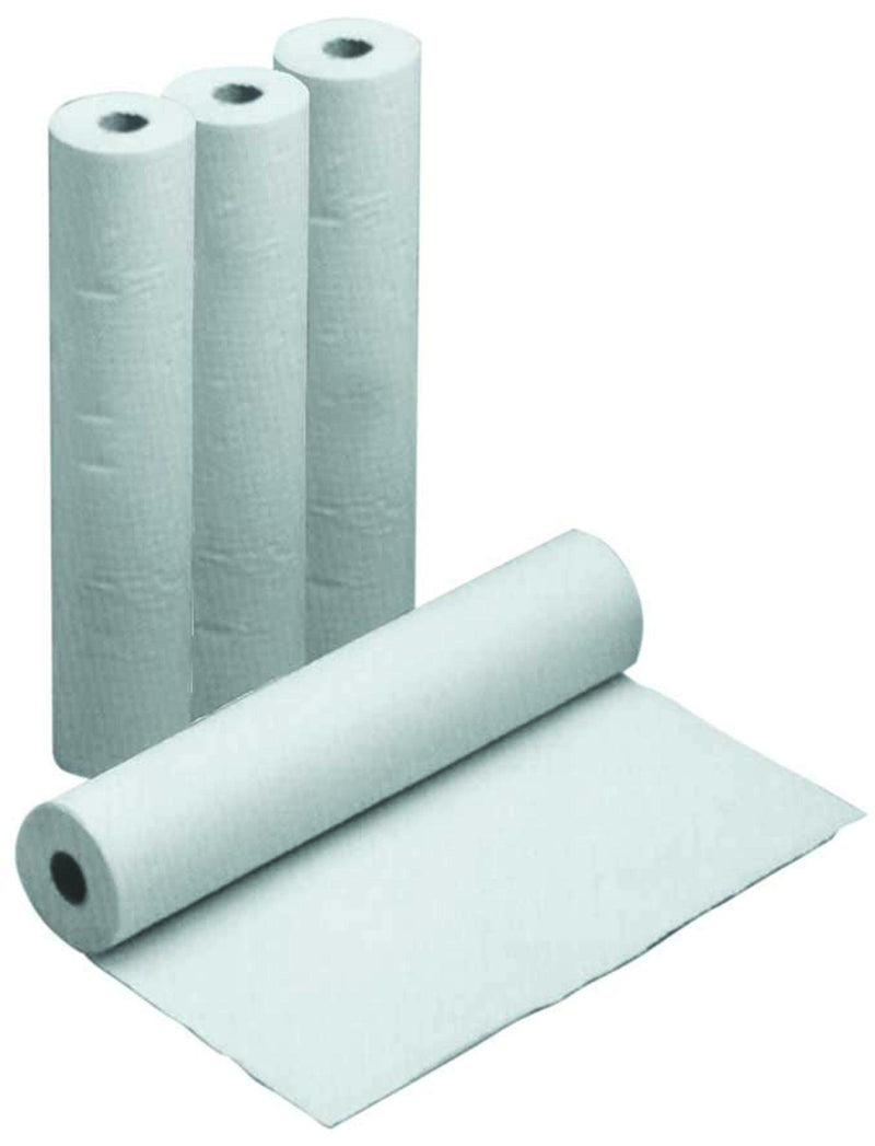 Papierrolle, 50 m, perforiert, als Schutz für Ruhe und Untersuchungsliegen, ultraCREPP, 50 cm breit, SAN-0040-50 - Notemed Medizintechnik 