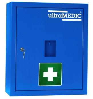 Anbau-Verbandschrank ultraTOP-LOCKER "023", mit Füllung DIN 13169, drin ist Platz für alles, was der Ersthelfer braucht - geschützt und komplett untergebracht, SAN-0069, SAN-0067 - Notemed Medizintechnik 