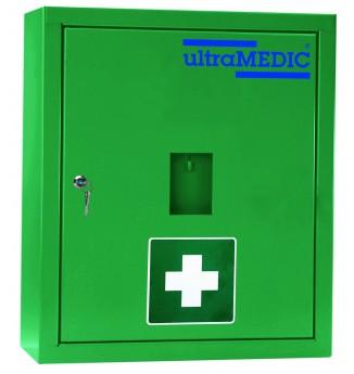 Anbau-Verbandschrank ultraTOP-LOCKER "023", mit Füllung DIN 13169, drin ist Platz für alles, was der Ersthelfer braucht - geschützt und komplett untergebracht, SAN-0069, SAN-0067 - Notemed Medizintechnik 