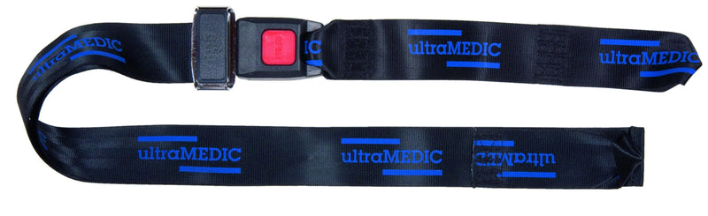 Ersatzgurt für Korbtragen, Spineboard, ultraBELT II Ersatzgurt mit Metall-Drucktastenschloss, SAN-0084-S - Notemed Medizintechnik 