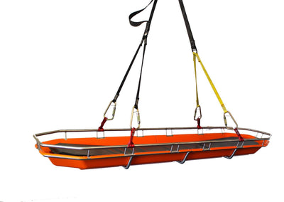 Korbtrage, Rettungsmulde in orange, einteilig, extra schmal, Belastbarkeit: 300 kg, ultraBASKET STRECHER, Rettungsmulde, SAN-0087-1-M - Notemed Medizintechnik 