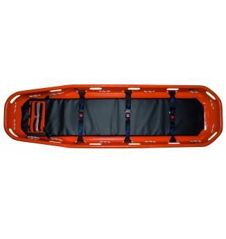 Korbtrage, einteilig, Rettungsmulde in orange, Belastbarkeit: 315 kg, aus hochwertigen, schlagfesten und widerstandsfähigen ASA/ABS-Kunststoff, ultraBASKET STRETCHER, SAN-0087-1 - Notemed Medizintechnik 
