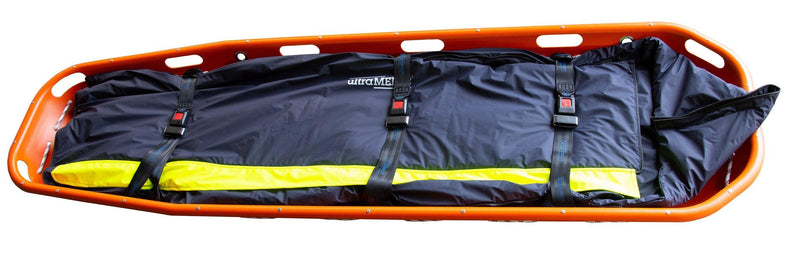 Korbtrage, einteilig, Rettungsmulde in orange, Belastbarkeit: 315 kg, aus hochwertigen, schlagfesten und widerstandsfähigen ASA/ABS-Kunststoff, ultraBASKET STRETCHER, SAN-0087-1 - Notemed Medizintechnik 
