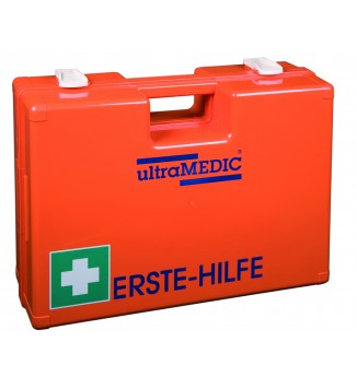 Erste-Hilfe-Koffer in SELECT, ultraBOX "SELECT", mit Füllung DIN 13169, orange, SAN-0172-OR UltraMEDIC