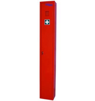 Verbandschrank ultraLOCKER "1350", mit Füllung, Krankentrage, Rettungssitz, Erste-Hilfe Verbandkasten mit Füllung nach DIN 13157, 1 Taschenlampe mit Rot/Grün-Farbfilter, 1 Rettungstuch, 1 Reflex-Rettungsdecke, 1 Wolldecke, SAN-0197 - Notemed Medizintechnik 