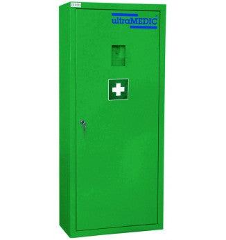 Verbandschrank ultraLOCKER "1710", mit Füllung, Krankentrage, Rettungssitz, Erste-Hilfe Verbandkasten mit Füllung nach DIN 13157, 1 Taschenlampe mit Rot/Grün-Farbfilter, 1 Rettungstuch, 1 Reflex-Rettungsdecke, 1 Wolldecke, SAN-0199 - Notemed Medizintechnik 
