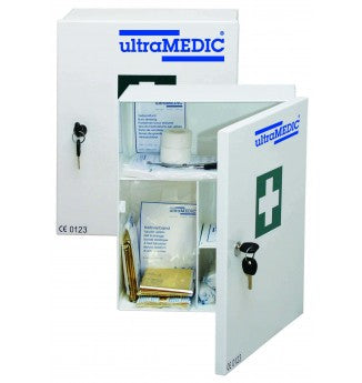 Verbandschrank, ultraCASE "012", mit Füllung Din 13157, weiß, SAN-0201-12, SAN-0200-12 UltraMEDIC