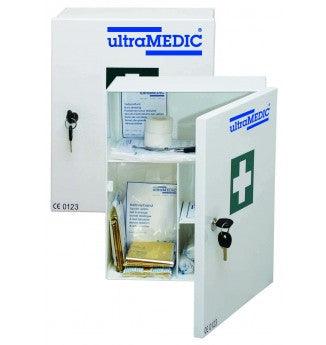 Verbandschrank, ultraCASE "012", mit Füllung Din 13157, weiß, SAN-0201-12, SAN-0200-12 - Notemed Medizintechnik 