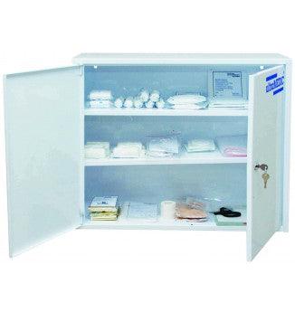Verbandschrank, ultraCASE "020", mit Füllung DIN 13169, weiß, SAN-0201-20, SAN-0200-20 - Notemed Medizintechnik 