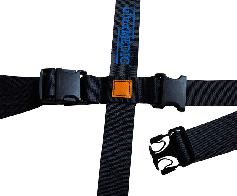 Rückhaltegurtsystem für SPINEBOARD mit Clipschlössern, Rückhaltesystem, ultraSTRAPS Xtreme, SAN-0286 - Notemed Medizintechnik 