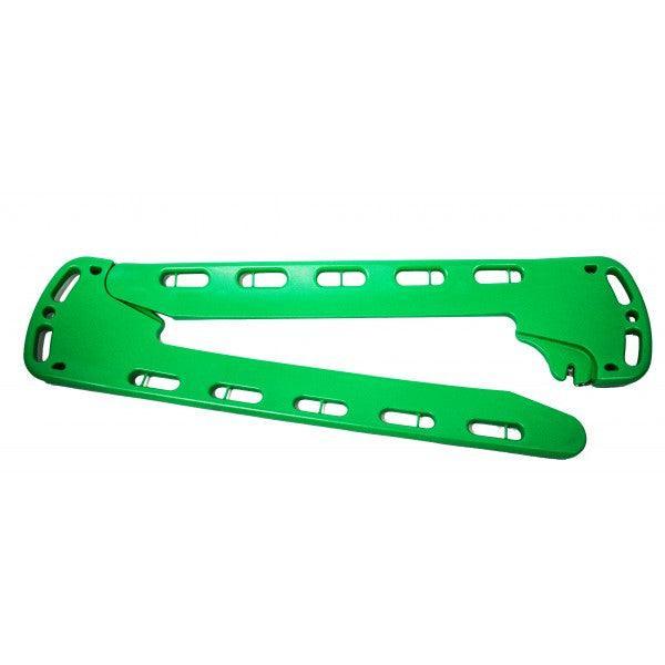 Spineboard / Schaufeltrage, eine Kombination aus Spineboard und Schaufeltrage zur Immobilisierung von Verletzten, ultraCOMBI-STRETCHER, SAN-0296 - Notemed Medizintechnik 