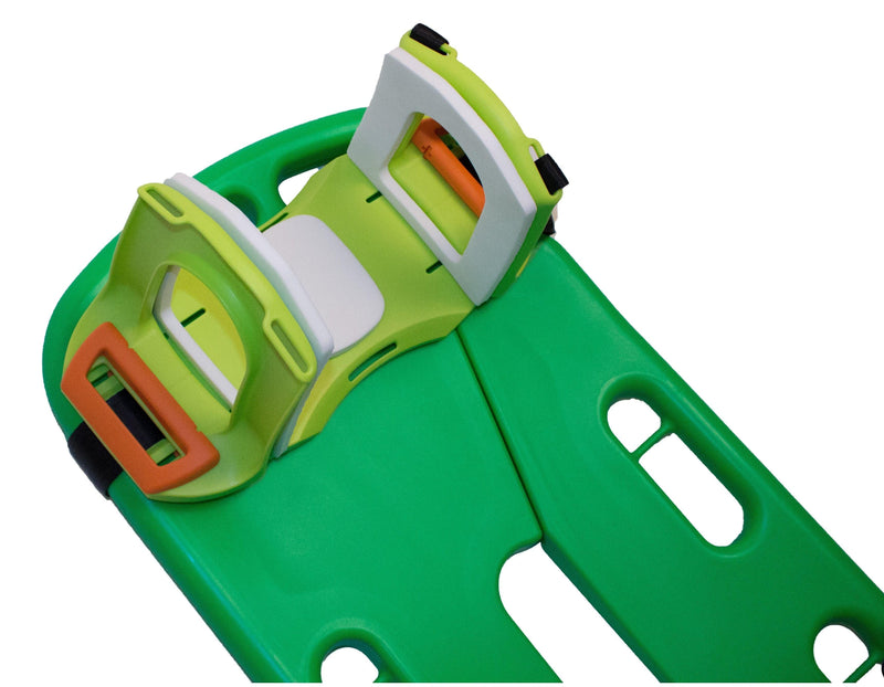Spineboard / Schaufeltrage, eine Kombination aus Spineboard und Schaufeltrage zur Immobilisierung von Verletzten, ultraCOMBI-STRETCHER, SAN-0296 - Notemed Medizintechnik 