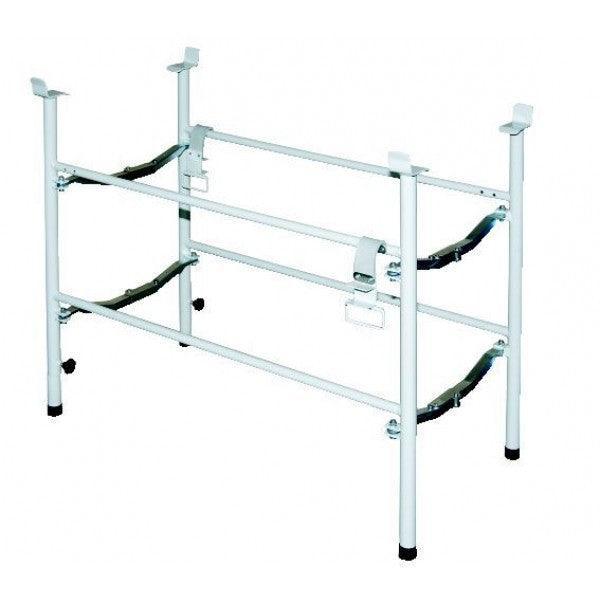 Krankentragen-Lagerungsgestell, Krankentragen-Lagerungsgestell, klappbar, mit Schocklagerungsfunktion, Belastbarkeit: 200 kg, ultraSTAND, SAN-0400 - Notemed Medizintechnik 