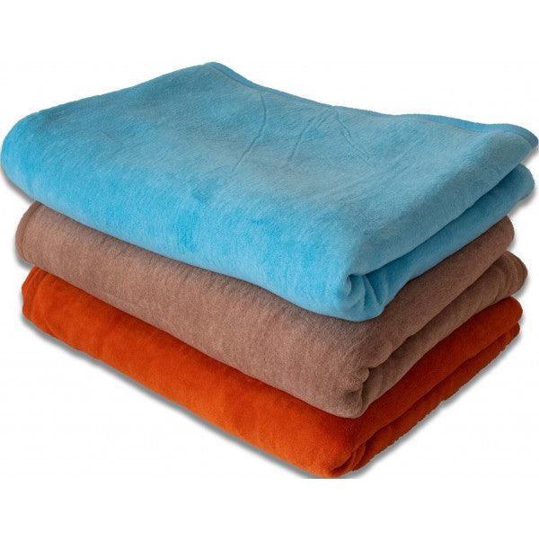 Klinikdecke, waschbar bis 90°, ultraRUG, blau, SAN-0570-BL, braun, SAN-0570-BR, orange, SAN-0570-OR - Notemed Medizintechnik 