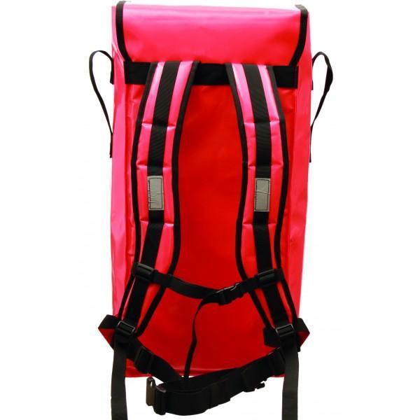 Krankentrage, 3x klappbar, mit 4 Gleitfüßen. Sehr kompakt, daher sehr gut zu verstauen und bequem zu tragen, ultraCOMPACT STRETCHER, SAN-3106-4G, ultraCOMPACT BAG, SAN-3106-T - Notemed Medizintechnik 