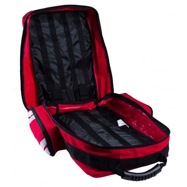 Notfallrucksack, Rettungsrucksack, Leichter und kompakter Rettungsrucksack, ohne Modultaschen, Corduramaterial, ultraRESCUE LITE, SAN-400-R-L - Notemed Medizintechnik 