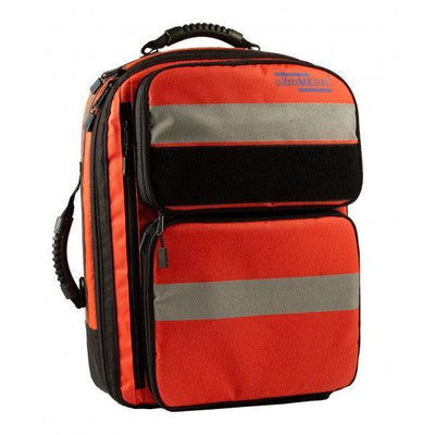 RETTUNGSRUCKSACK, OHNE FÜLLUNG, extrem stabiler und robuster RETTUNGSRUCKSACK aus PVC Planenmaterial, ultraRESCUE I PLUS mit zusätzlicher Fronttasche, SAN-500-R-Z - Notemed Medizintechnik 