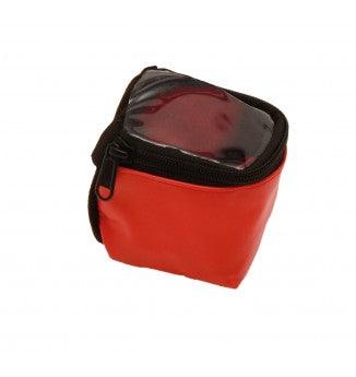 Kleine Modultasche, zur seitlichen Klettbefestigung mit durchsichtigem Deckel, ultraMODUL"SMALLRED", SAN-508 - Notemed Medizintechnik 