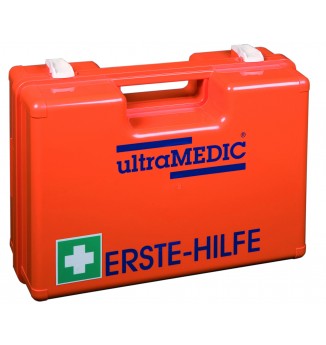 Erste-Hilfe-Koffer in SUPER Ausführung, ultraBOX "SUPER BRIGHT", mit Füllung DIN 13157, orange, SAN-5171-OR UltraMEDIC